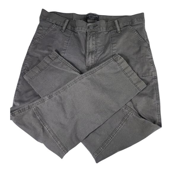 Lucky Brand The Cargo Pant Gray 5 Pocket 34 - Picture 2 of 4